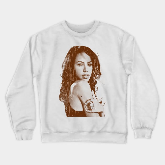 Aaliyah - Look Vintage Crewneck Sweatshirt by NMAX HERU